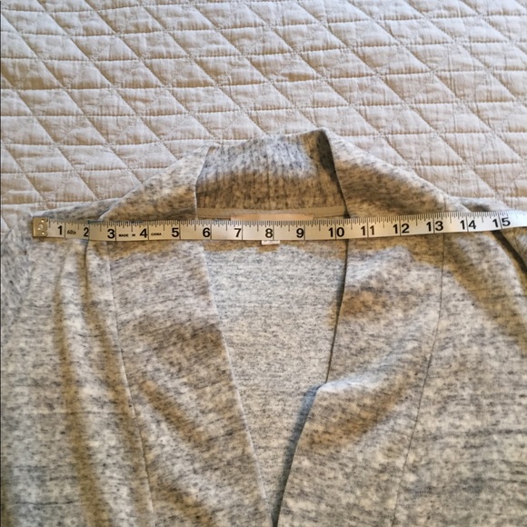LOFT grey cardigan medium - Picture 5 of 7